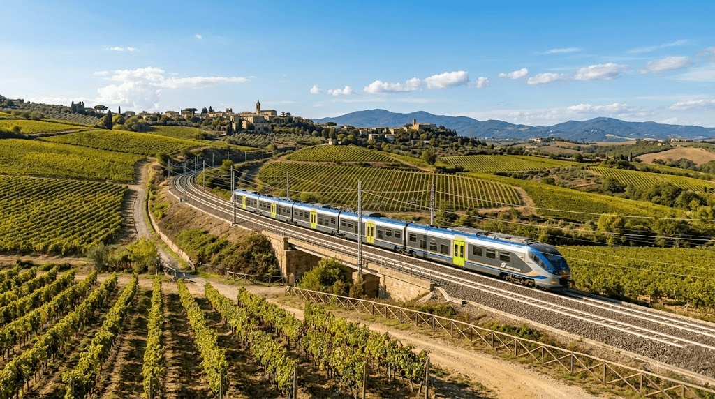 ECOWINEEXPERIENCE da Roma in treno senza pensieri!